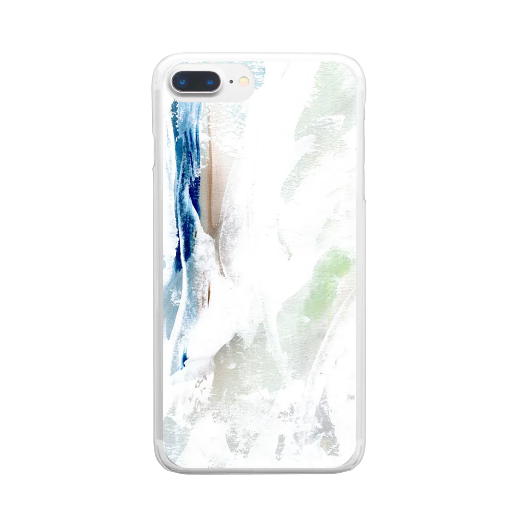 Maddocの抽象画4 Clear Smartphone Case