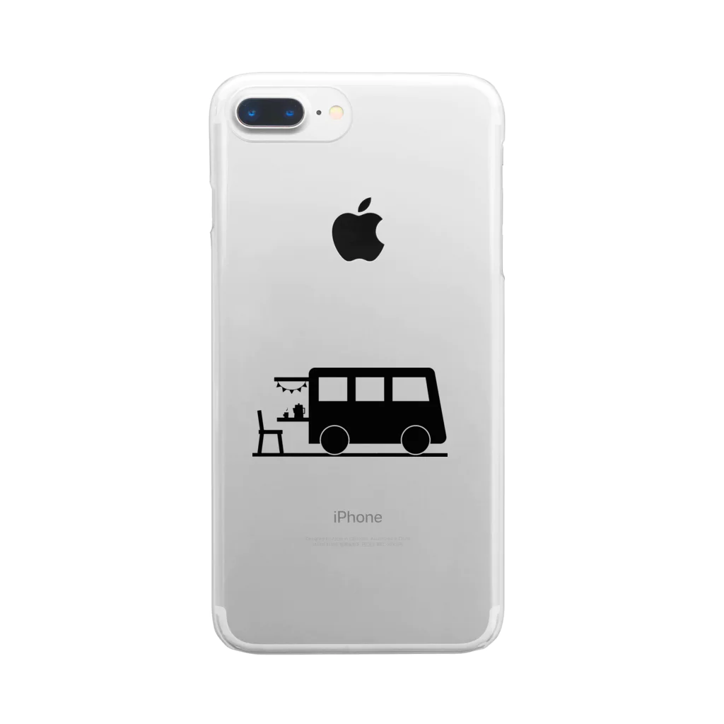 daikonmeshi's placeのcampingcar!!! Clear Smartphone Case