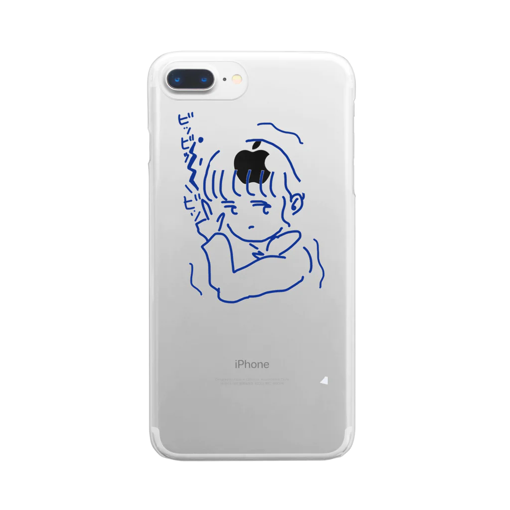 アカリのハートにズッキュンよりズッバーン Clear Smartphone Case