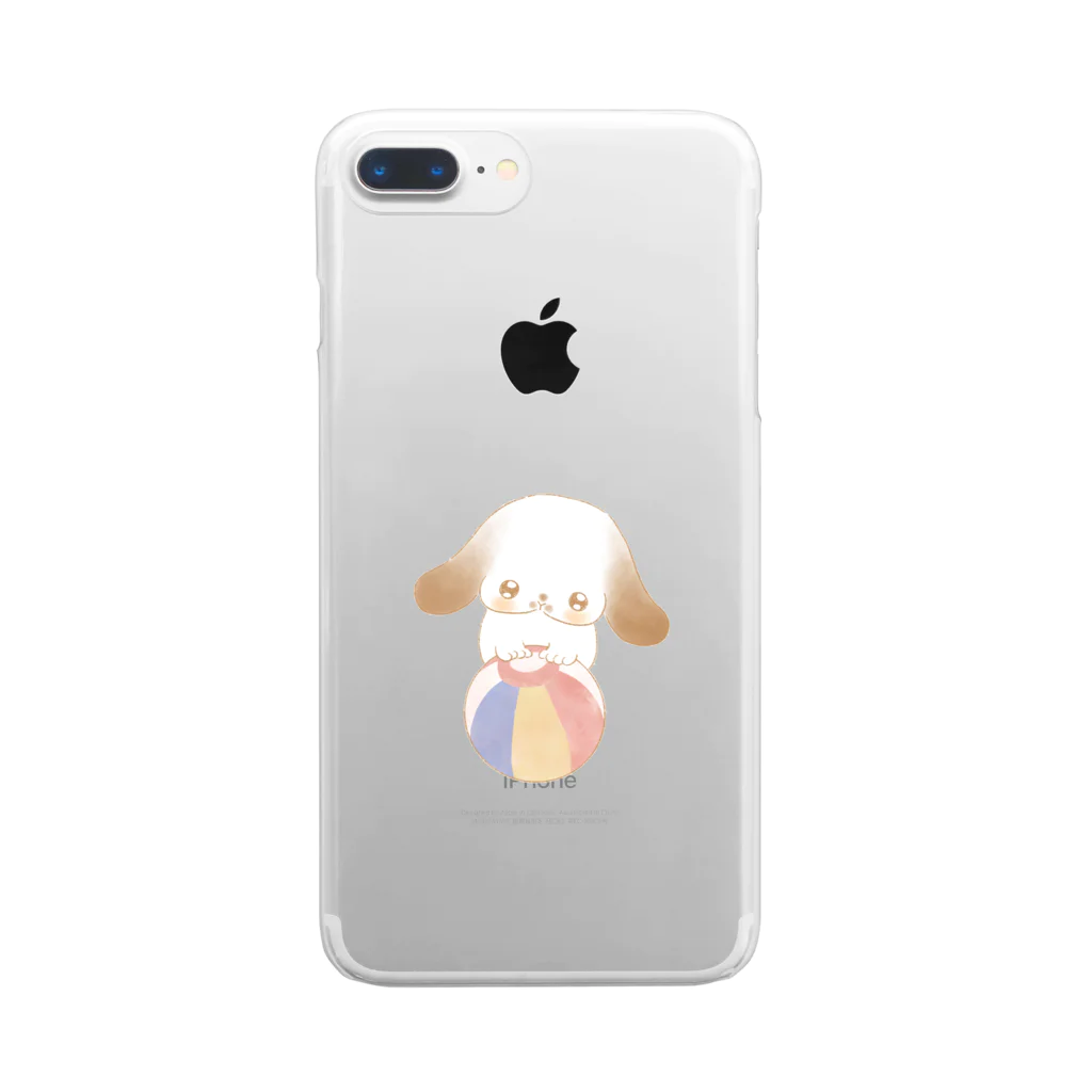 kumanekonomoriのこいしちゃんとボール Clear Smartphone Case