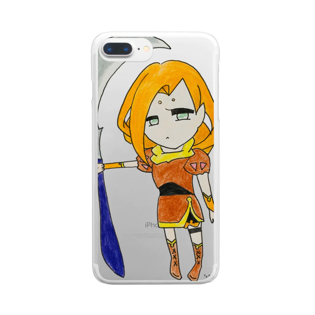 Chiaki7070のとある勇者 Clear Smartphone Case