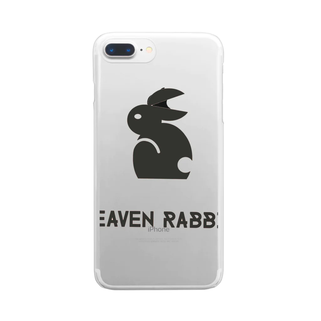 天馬のHeaven Rabbit Clear Smartphone Case