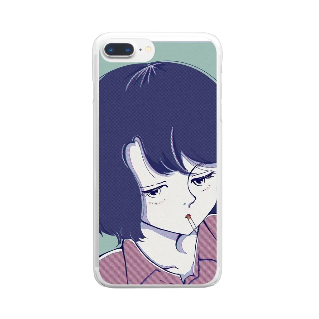 progressのprogress Yuutsu Clear Smartphone Case