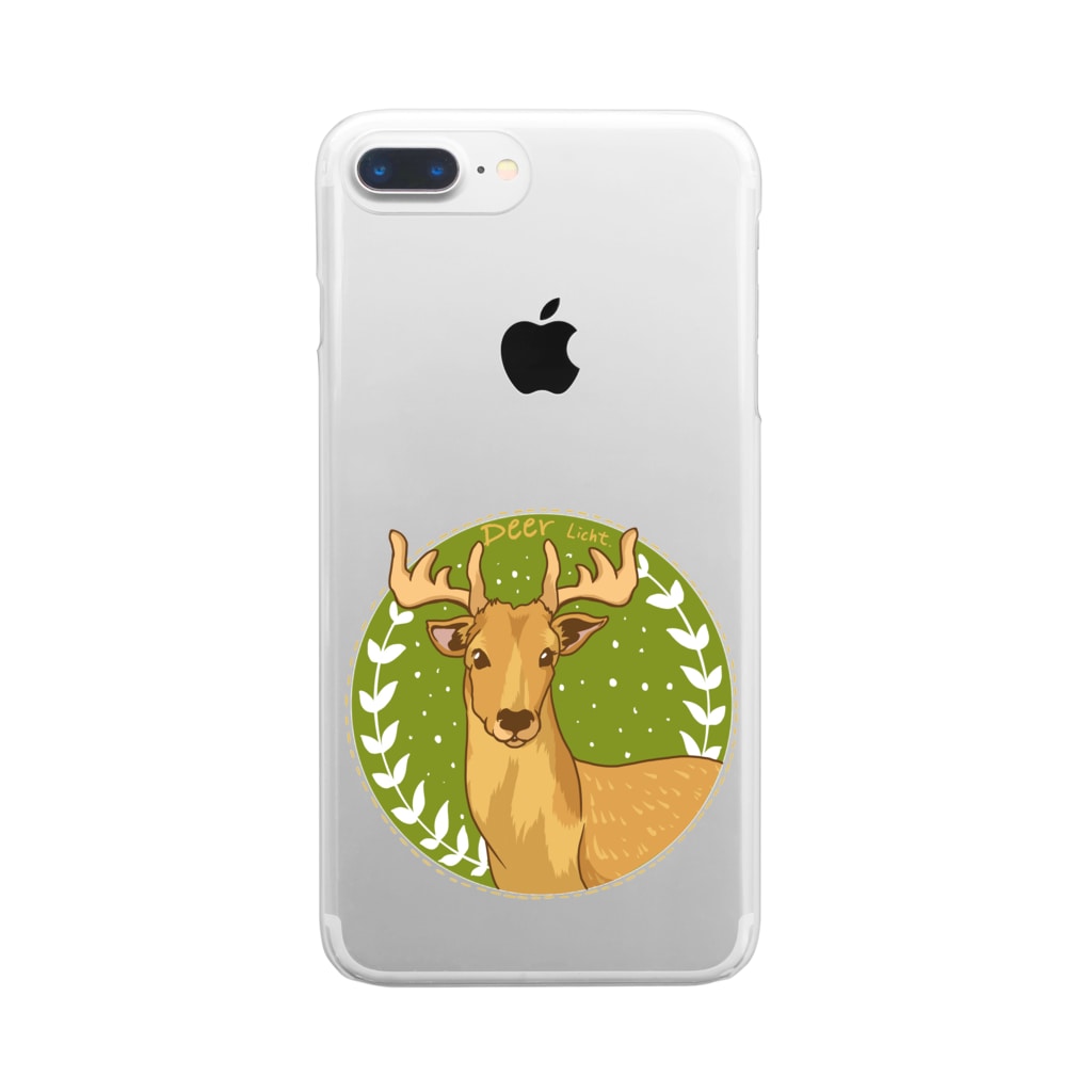 Lichtmuhleの鹿 Clear Smartphone Case