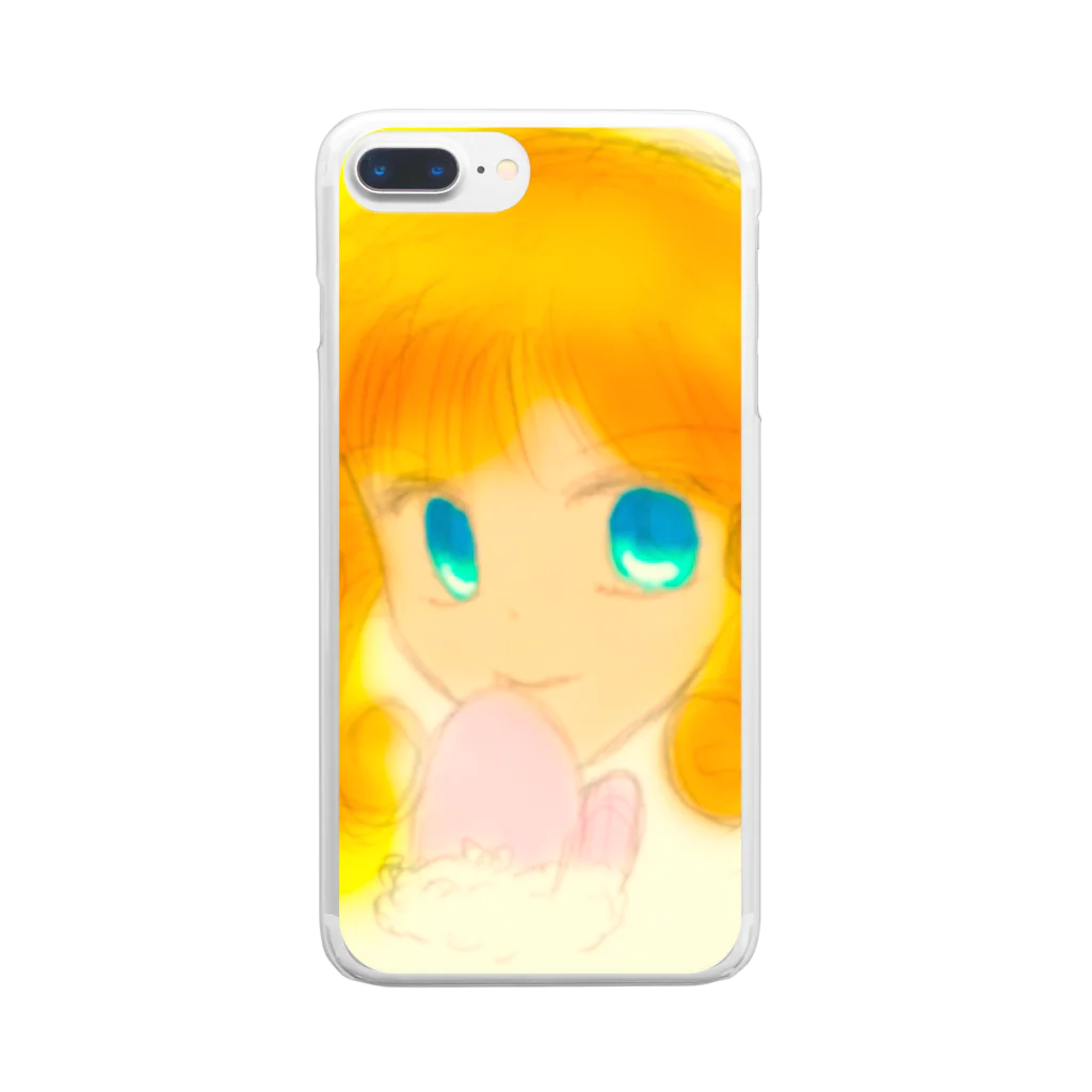 ヘイリーのWinterGirl Clear Smartphone Case