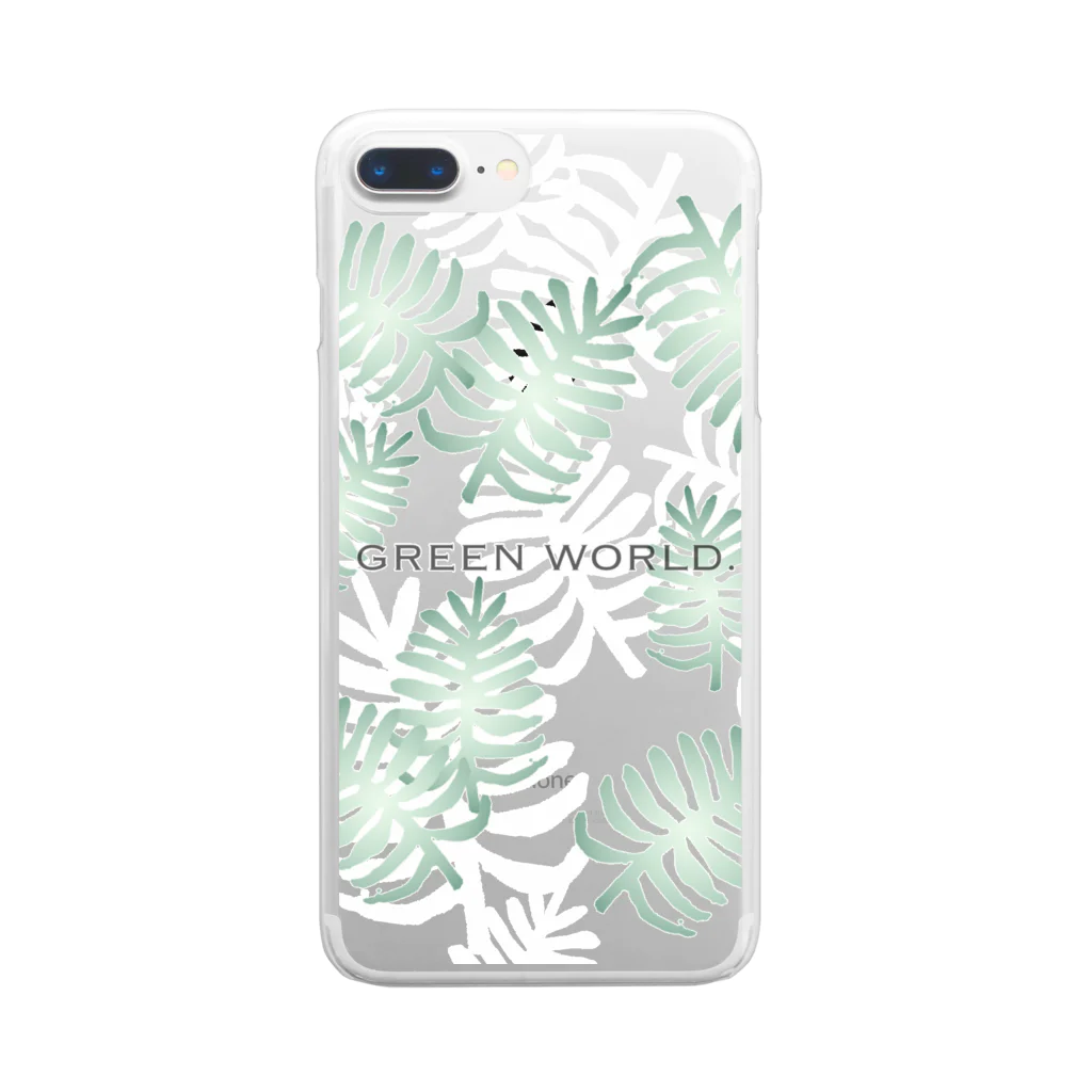 @LIRALUのGreen world② Clear Smartphone Case