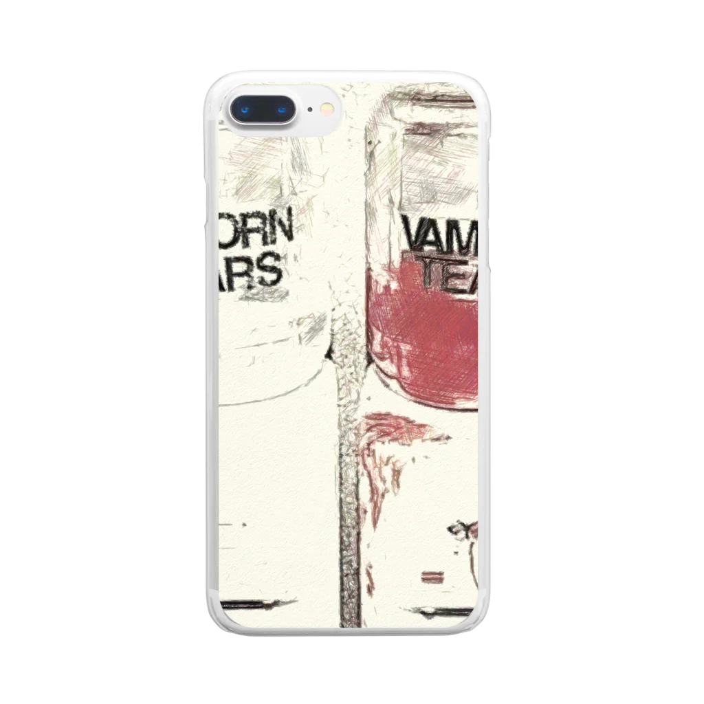 Lost'knotの貴方ノ潤イ Clear Smartphone Case