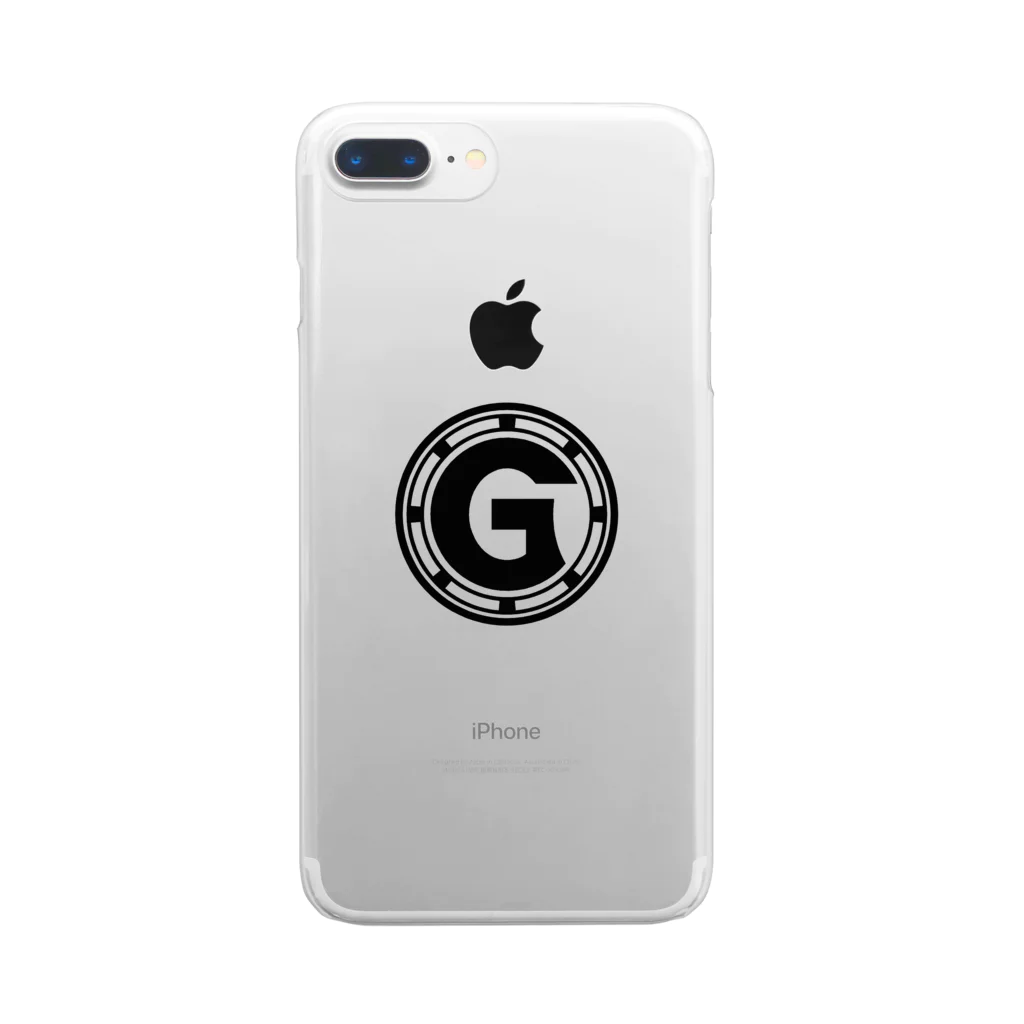 ONI_LEVELのイニシャル「Ｇ」：type-A Clear Smartphone Case