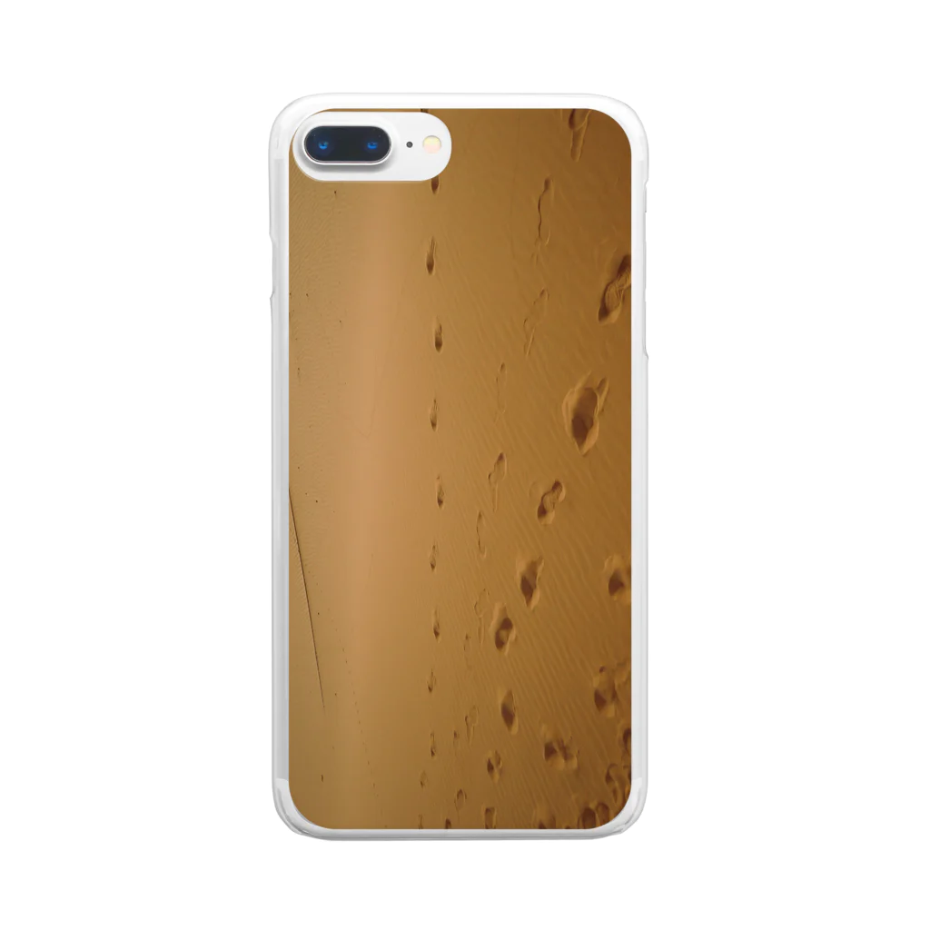 yutoyouの Sahara Clear Smartphone Case