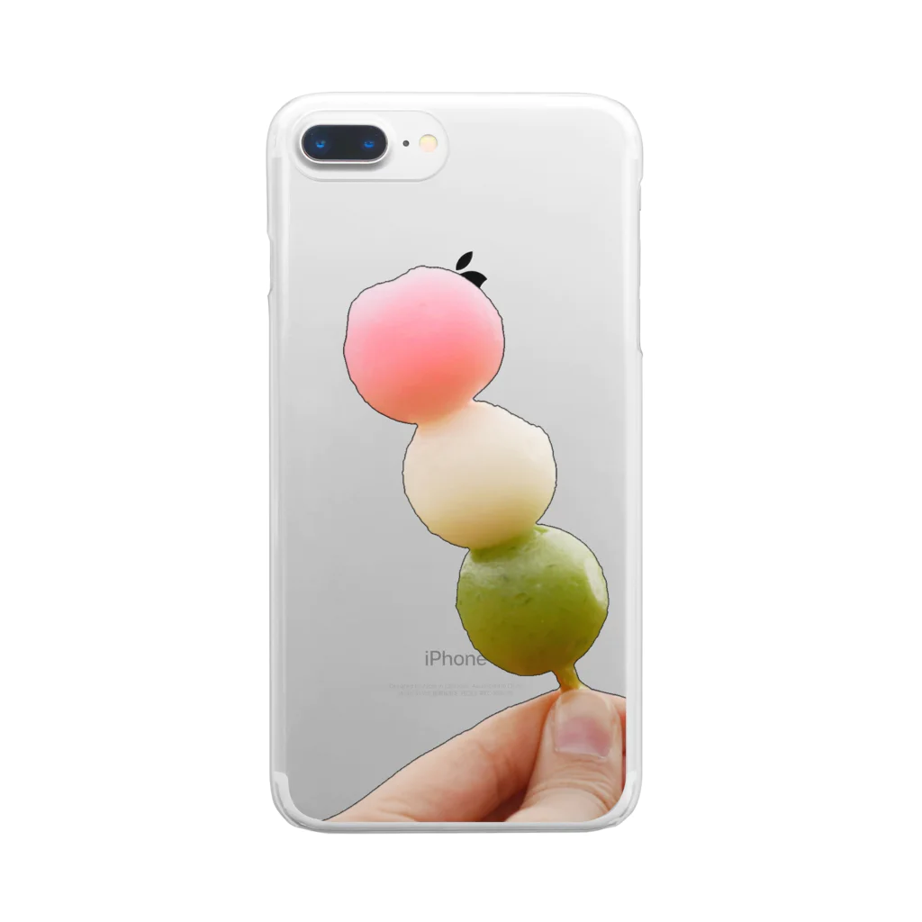 monaca vingt-troisのboulette Clear Smartphone Case