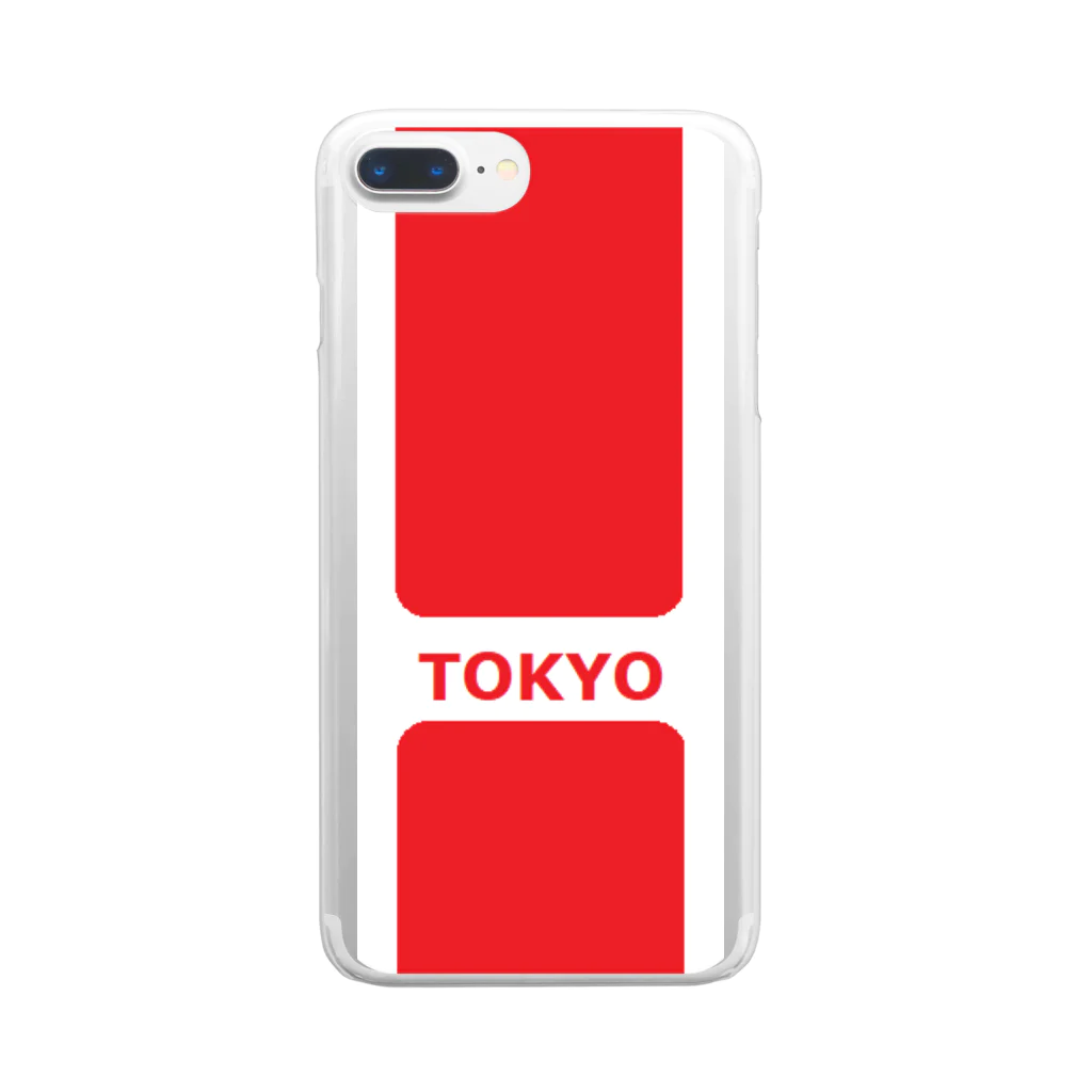 アメリカンベース のTOKYO 東京 Clear Smartphone Case