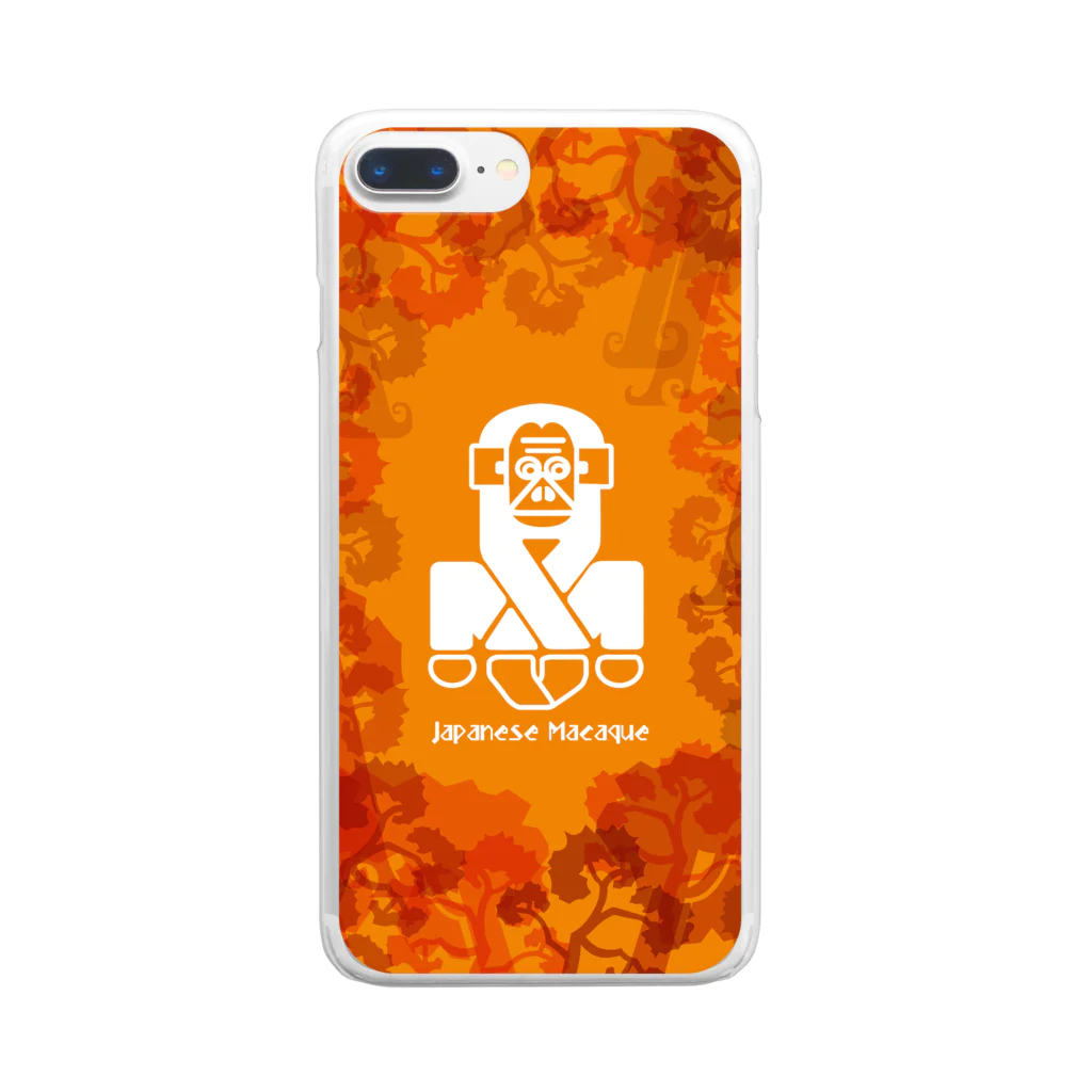 aniまるのaniまる J-monkey / sp-case-c Clear Smartphone Case