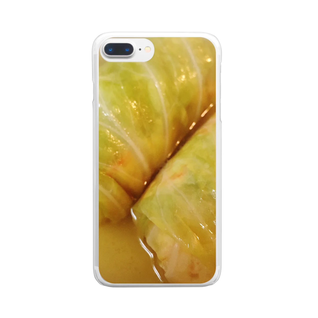 coronblanの本日の夕飯 Clear Smartphone Case