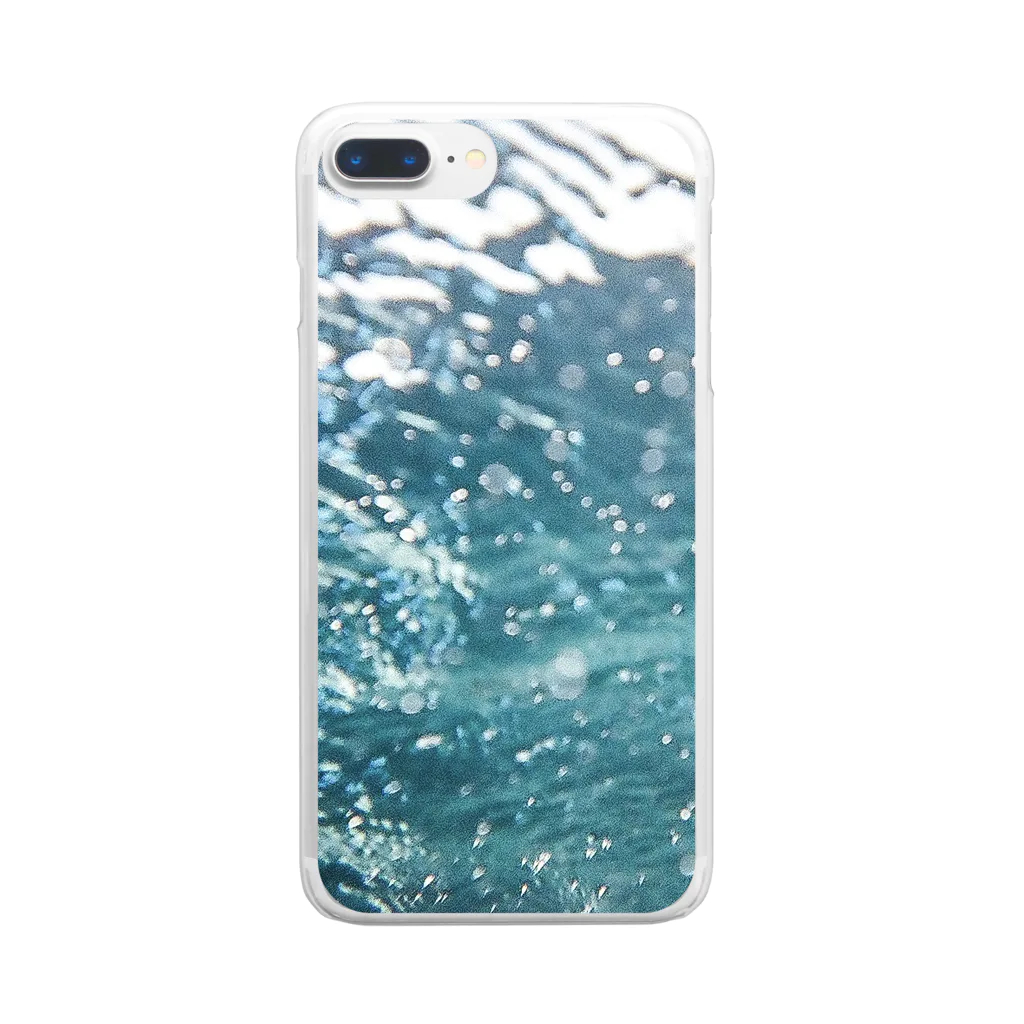 Udachikaのセブ島の海の中 Clear Smartphone Case