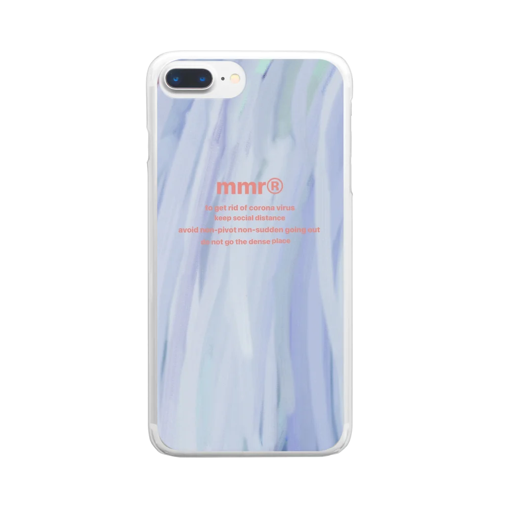 mmr®︎のmmr Clear Smartphone Case