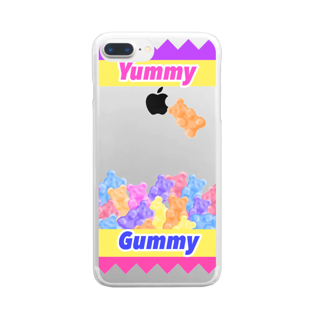 nyamoooのYummy Gummy Clear Smartphone Case