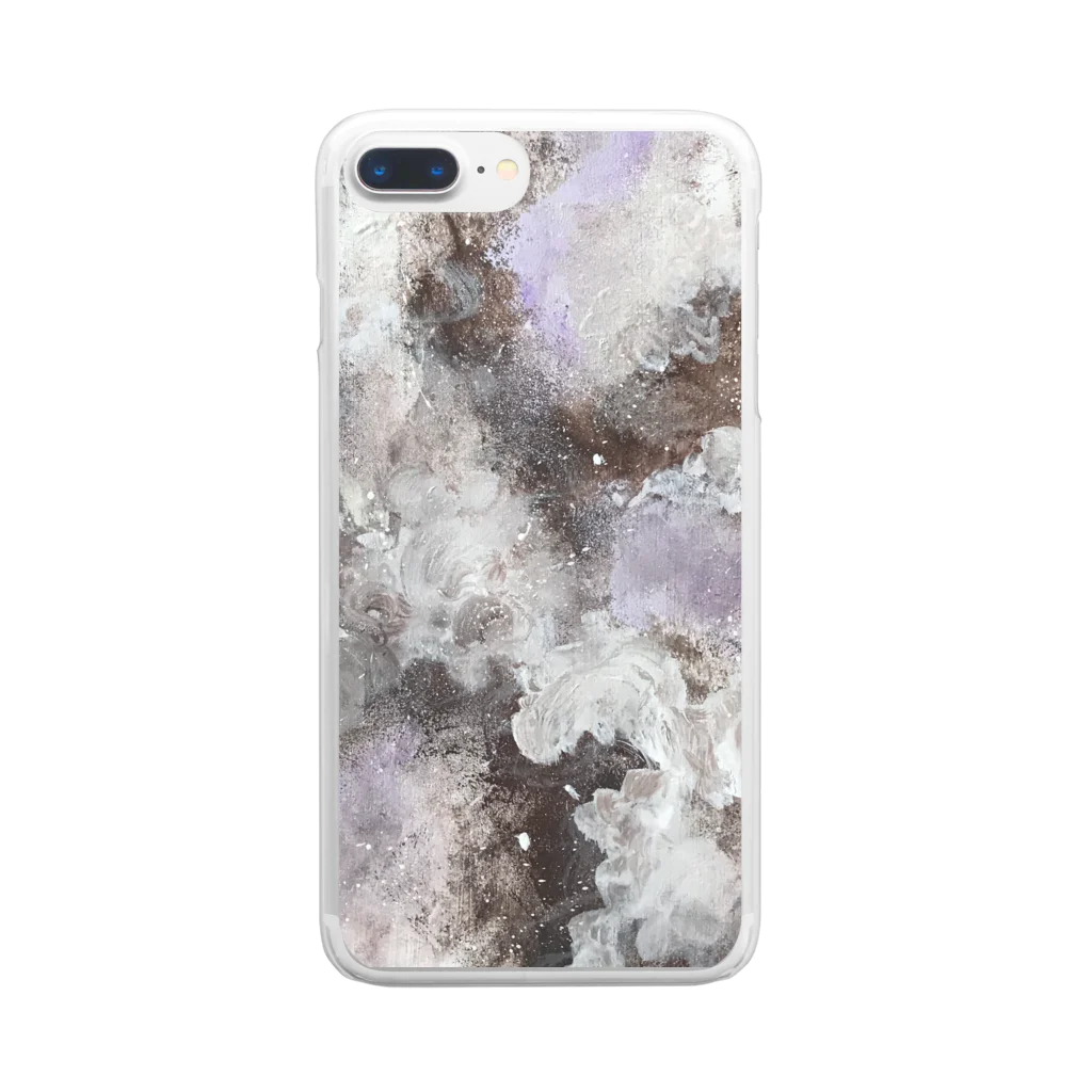 shizuka_artの【FUWA】 Clear Smartphone Case