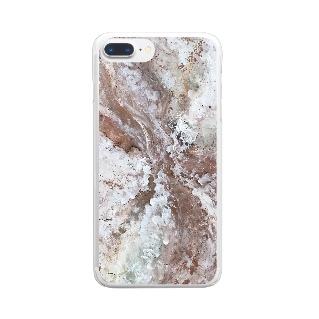 shizuka_artの【UKI】 Clear Smartphone Case