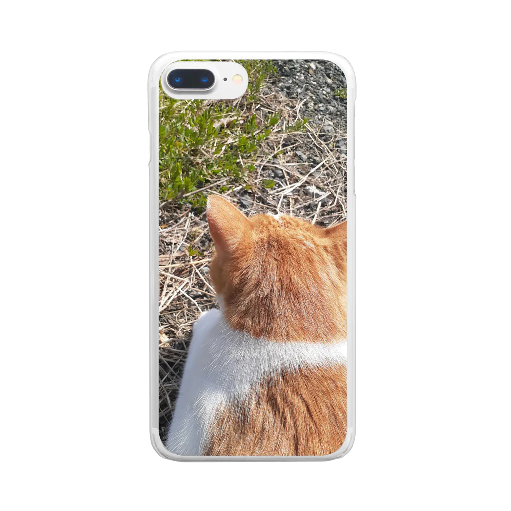 ⚓yuzu⚓の   　  ねこ Clear Smartphone Case