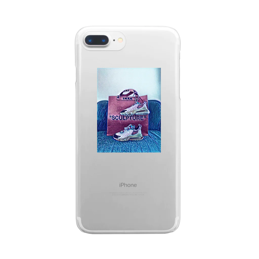 AsDcのiPhoneケース Clear Smartphone Case