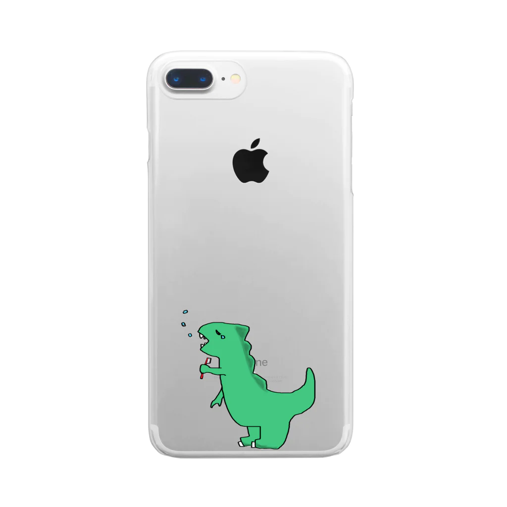 mnのDINO Clear Smartphone Case