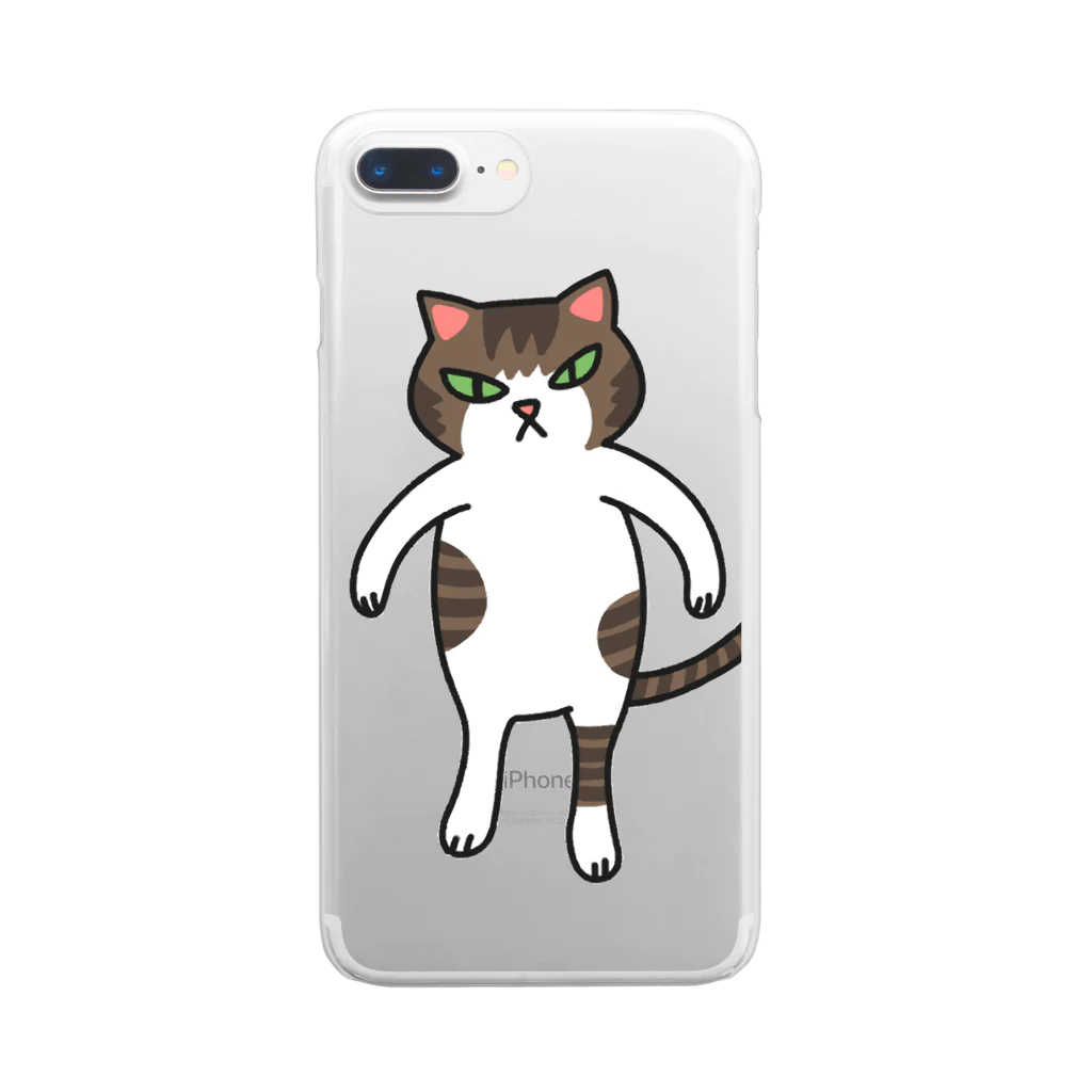 ねこのごまおはぎの新・ねこのごまおはぎ Clear Smartphone Case