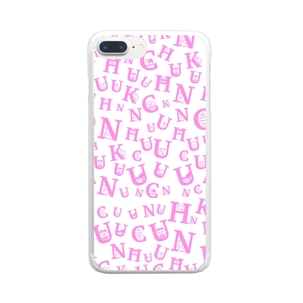 uchukunのUCHU FONTGRAM Clear Smartphone Case