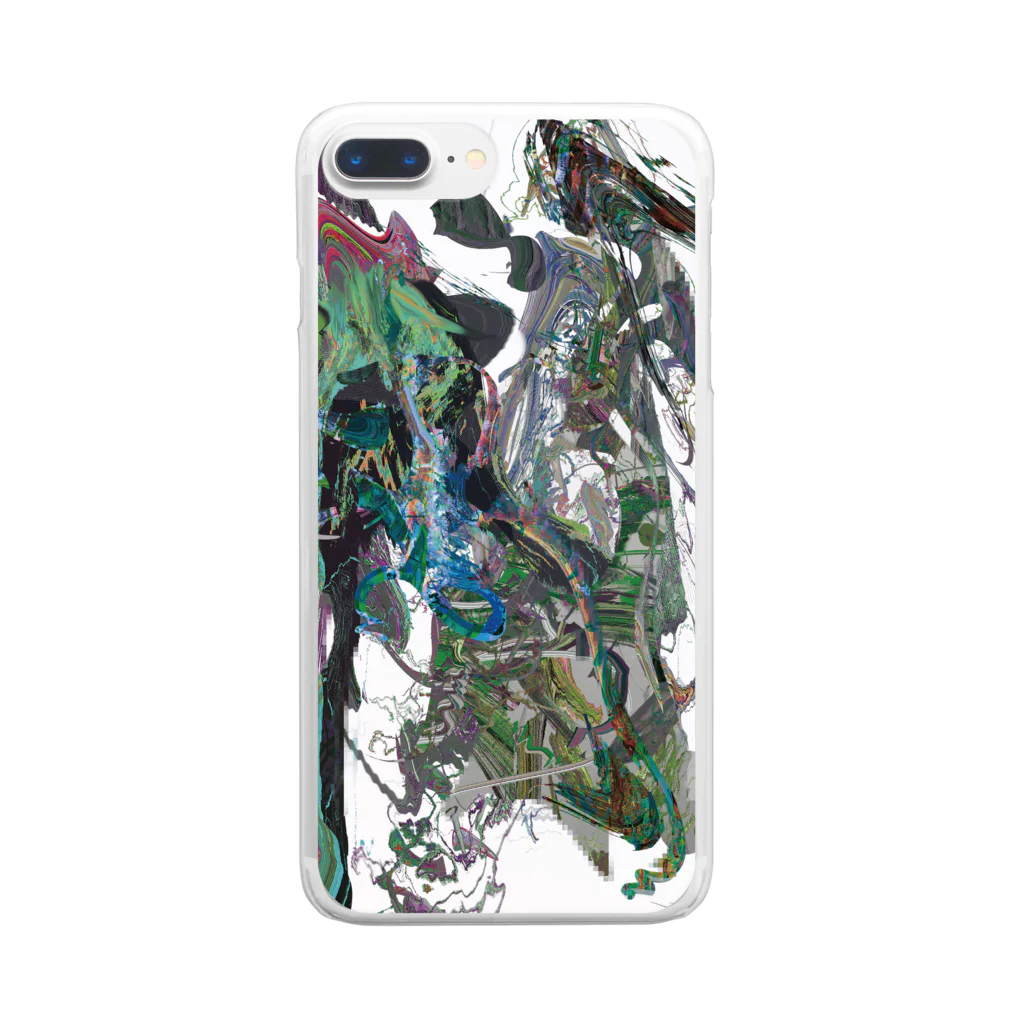 naganeo/のgreen Clear Smartphone Case