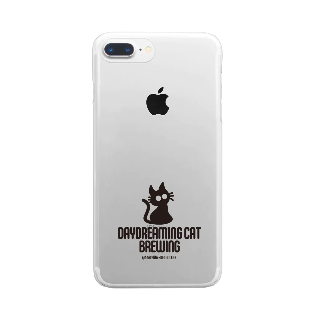 びーるのみたい。webshopのDaydreamingCatBrewing_logo Clear Smartphone Case