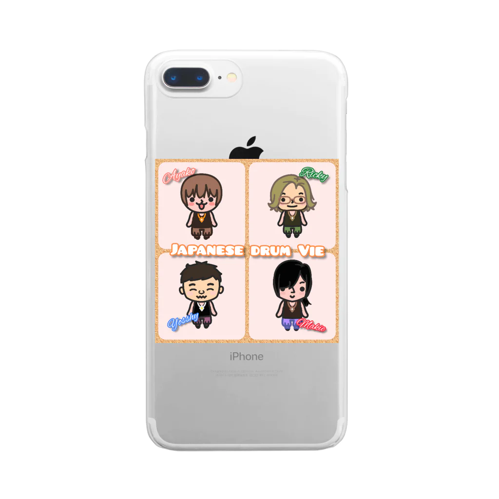 Vie JapanのVieさん達 Clear Smartphone Case