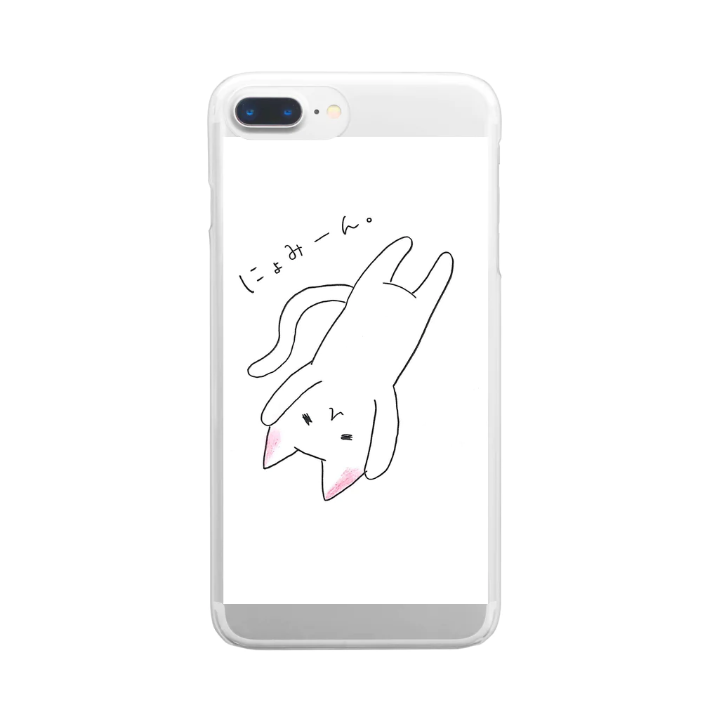 honogのにゃこ Clear Smartphone Case