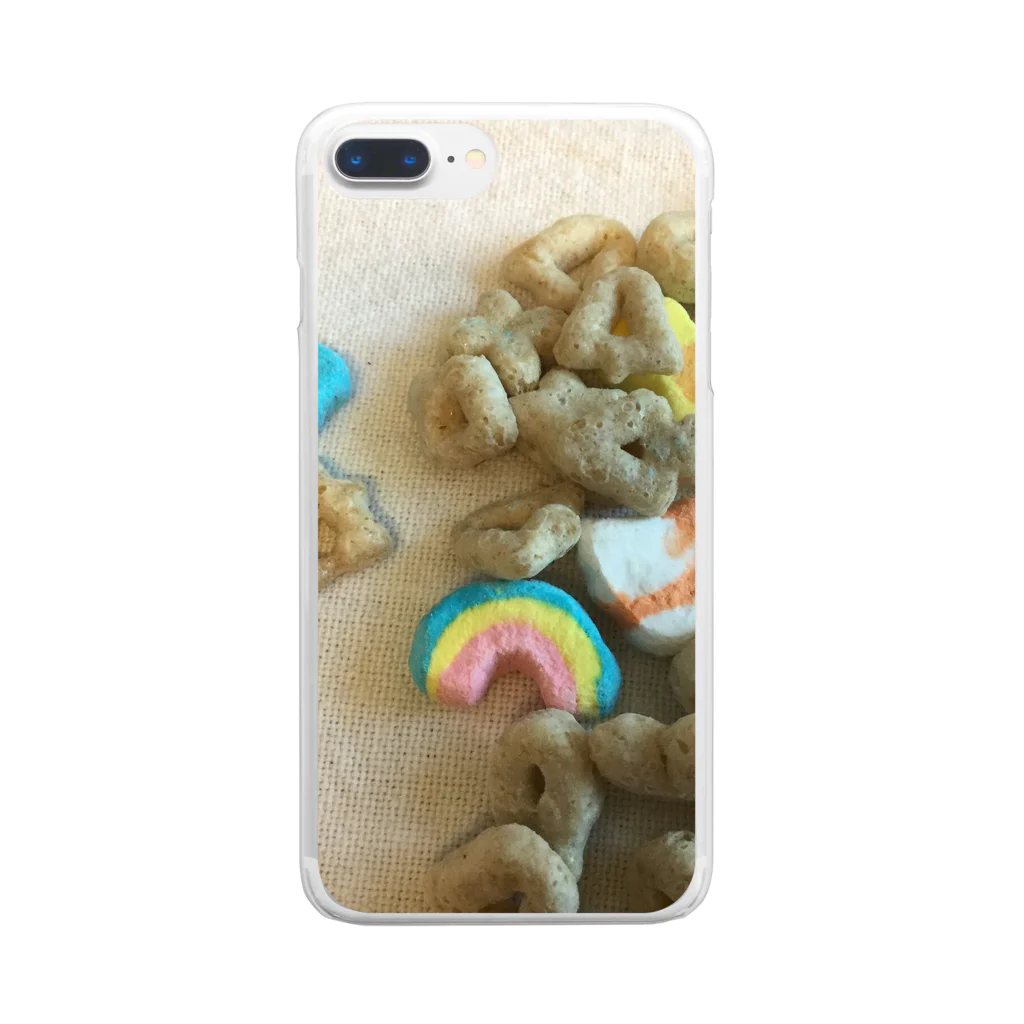 なーな。のお菓子 Clear Smartphone Case