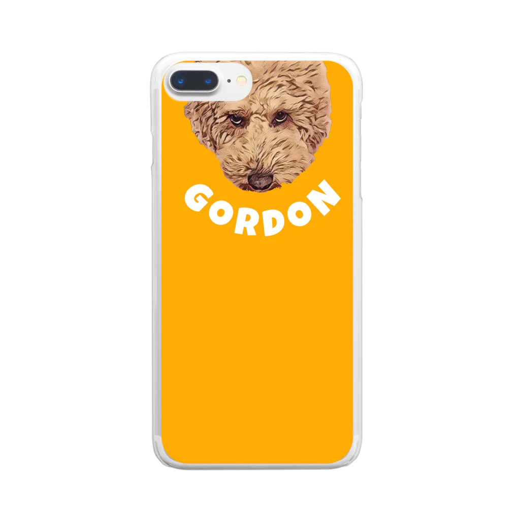 よっしぃのGordon クリアスマホケース