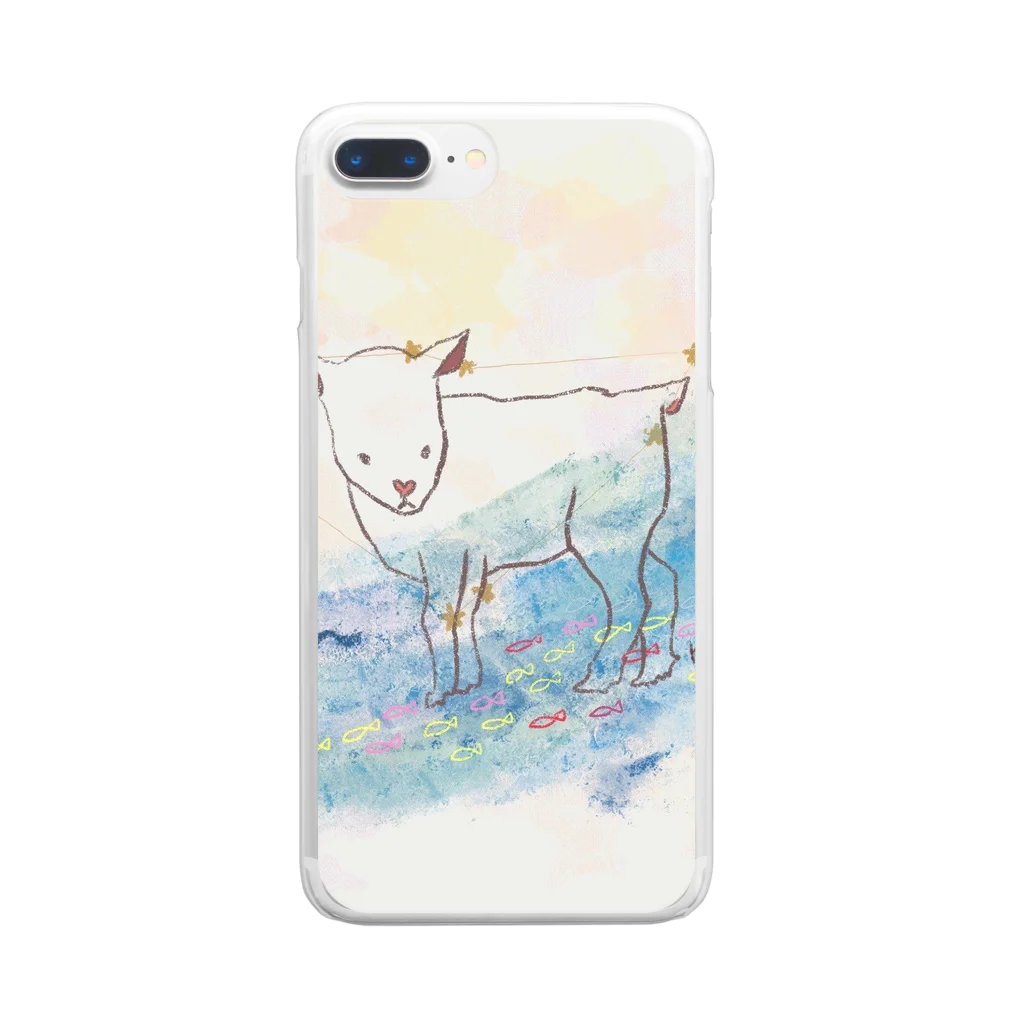 maichogoriの山羊座 Clear Smartphone Case