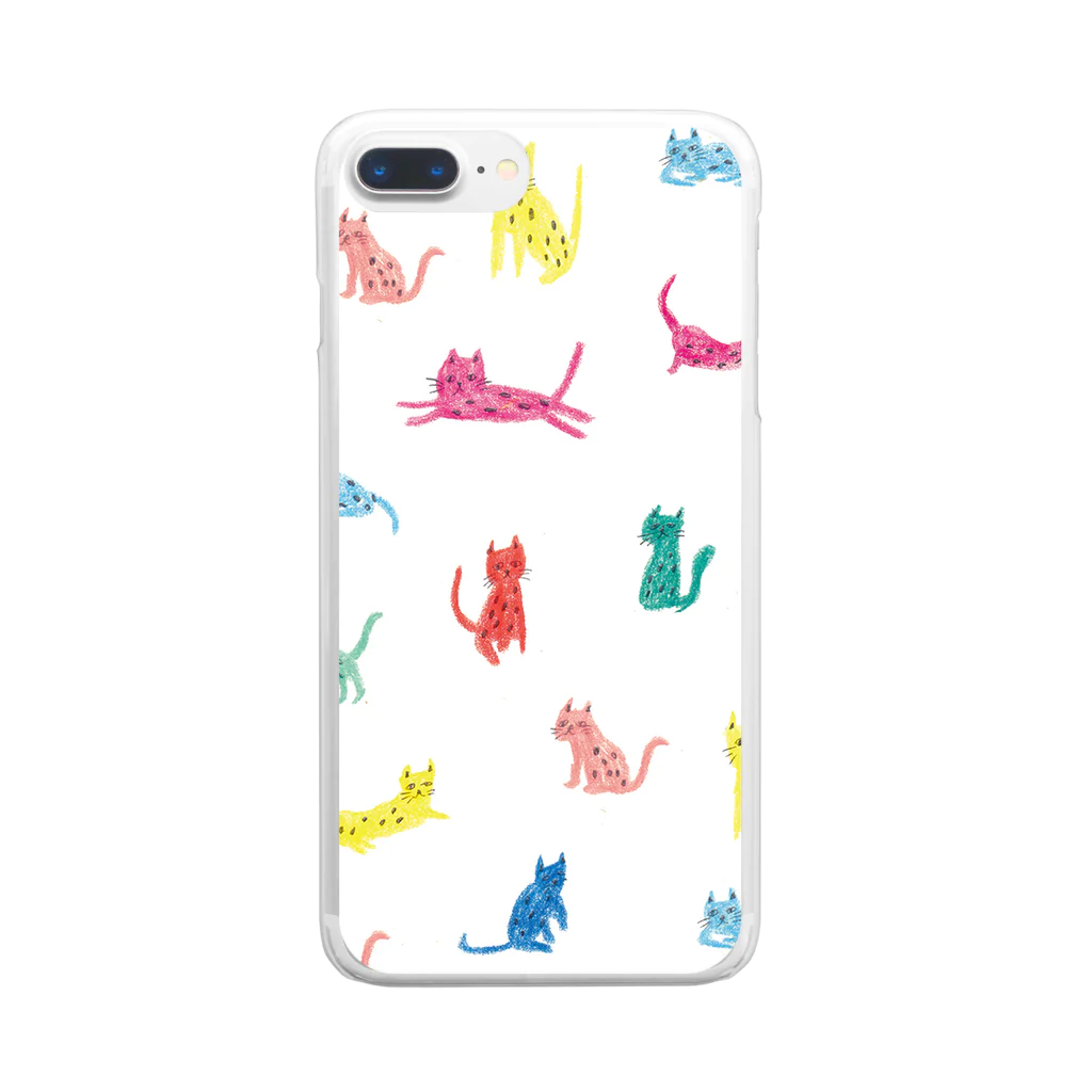 KINUEのcats Clear Smartphone Case