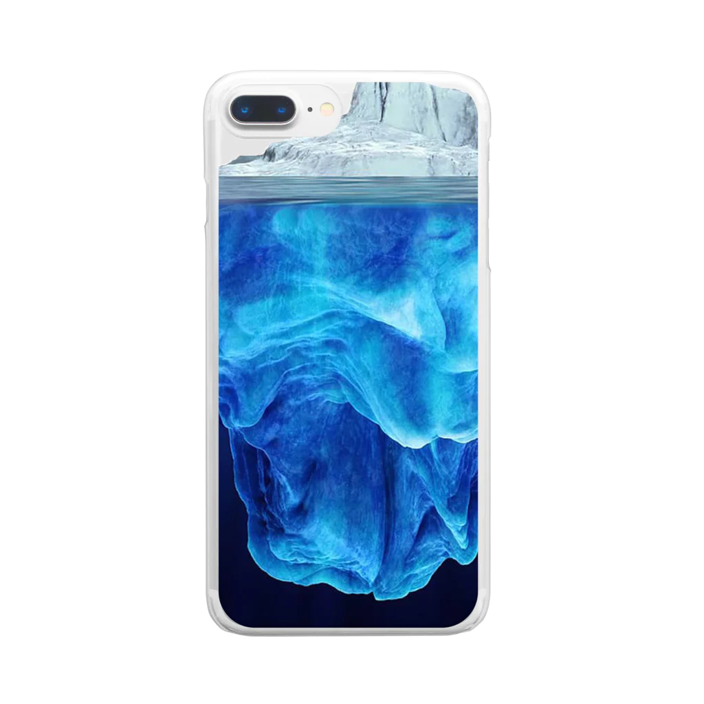 XennyStoreのアイスベルグ Clear Smartphone Case