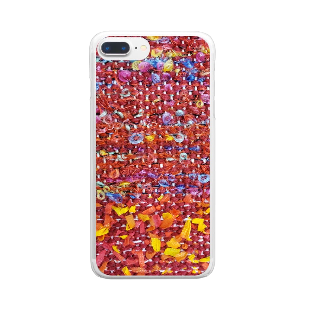 カヨラボ　スズリショップの夕焼け／カヨサトーTX Clear Smartphone Case