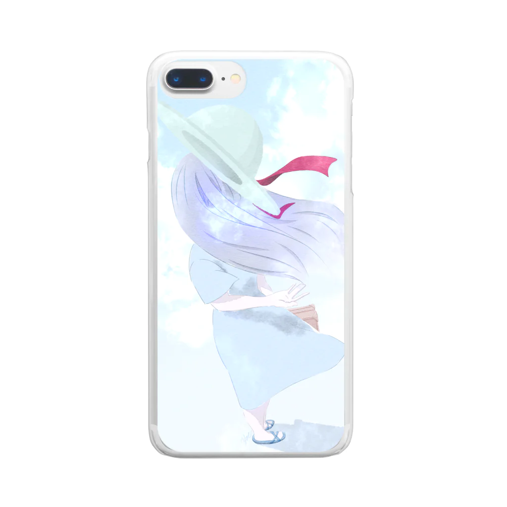 ごみばこ姐さんのひとり Clear Smartphone Case