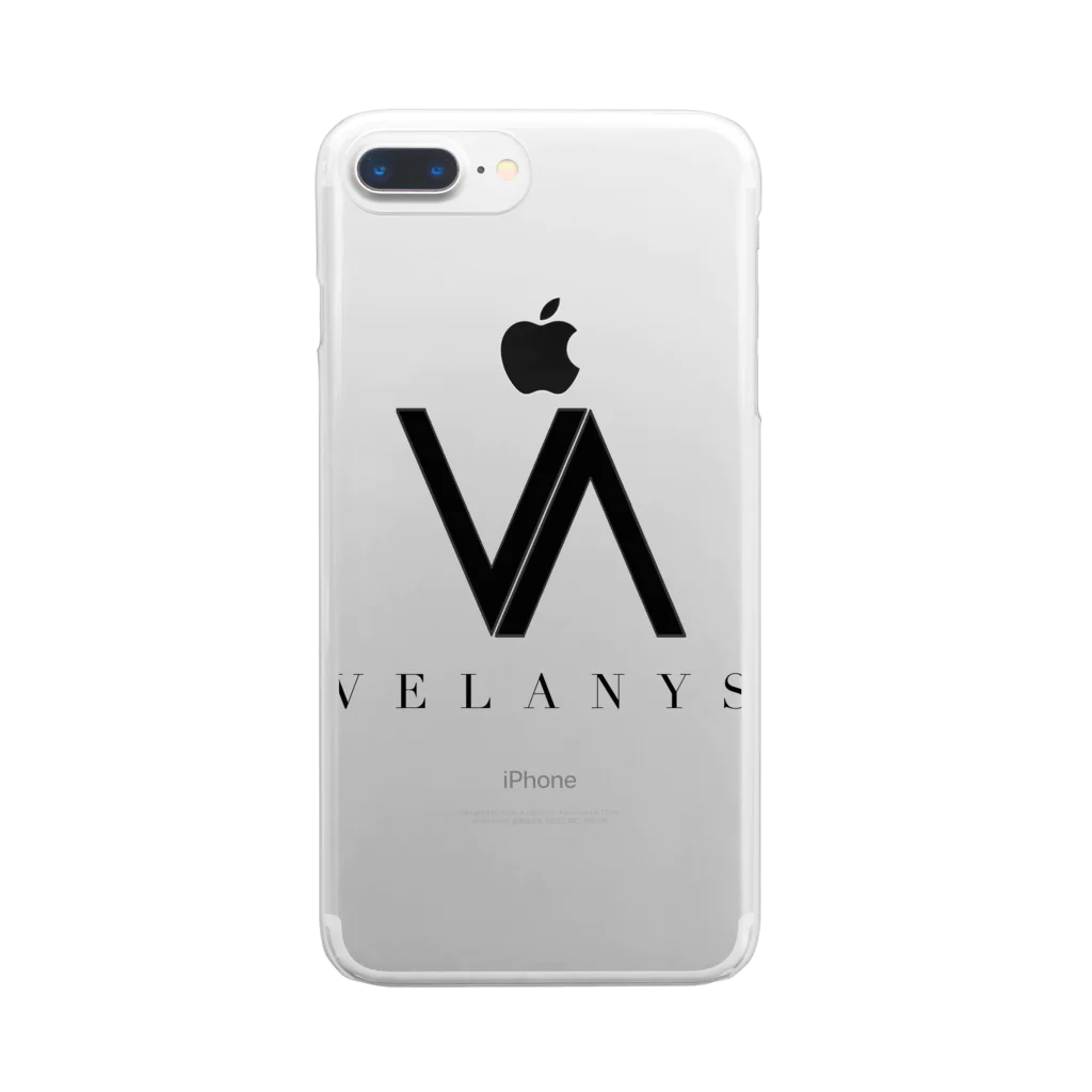 VELANYSの【VELANYS】Vロゴ クリアスマホケース