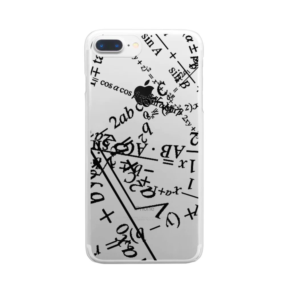 de modaの高校数学公式 Clear Smartphone Case