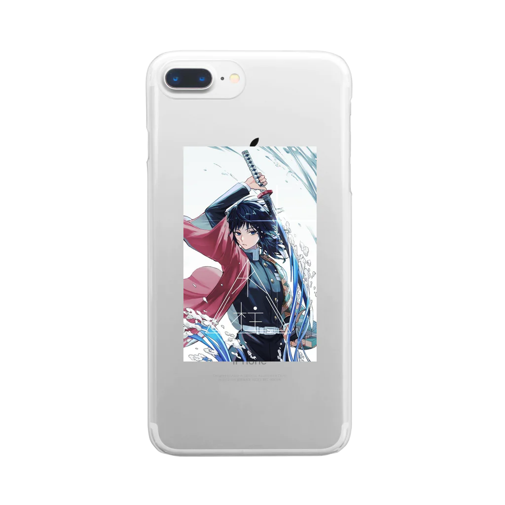 Pomadeso-159の義勇 Clear Smartphone Case