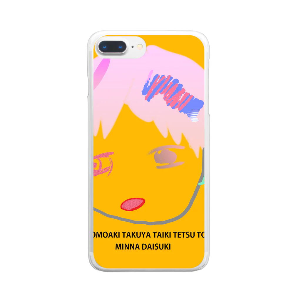 kids looの T YARIMAN Clear Smartphone Case