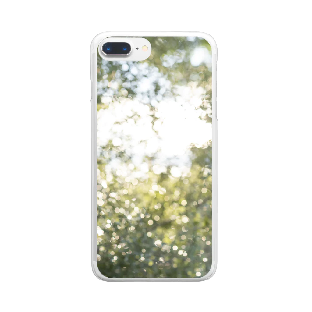 自然光/反射光のtsubu Clear Smartphone Case