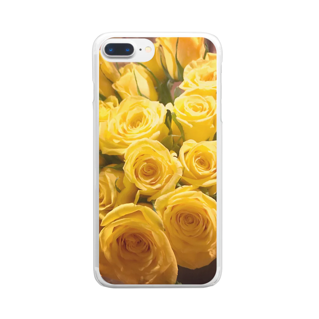 shalom0801のRose Clear Smartphone Case