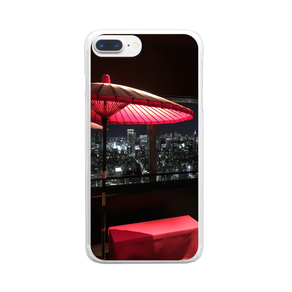 mrk05の恵比寿　綺麗な夜景 Clear Smartphone Case