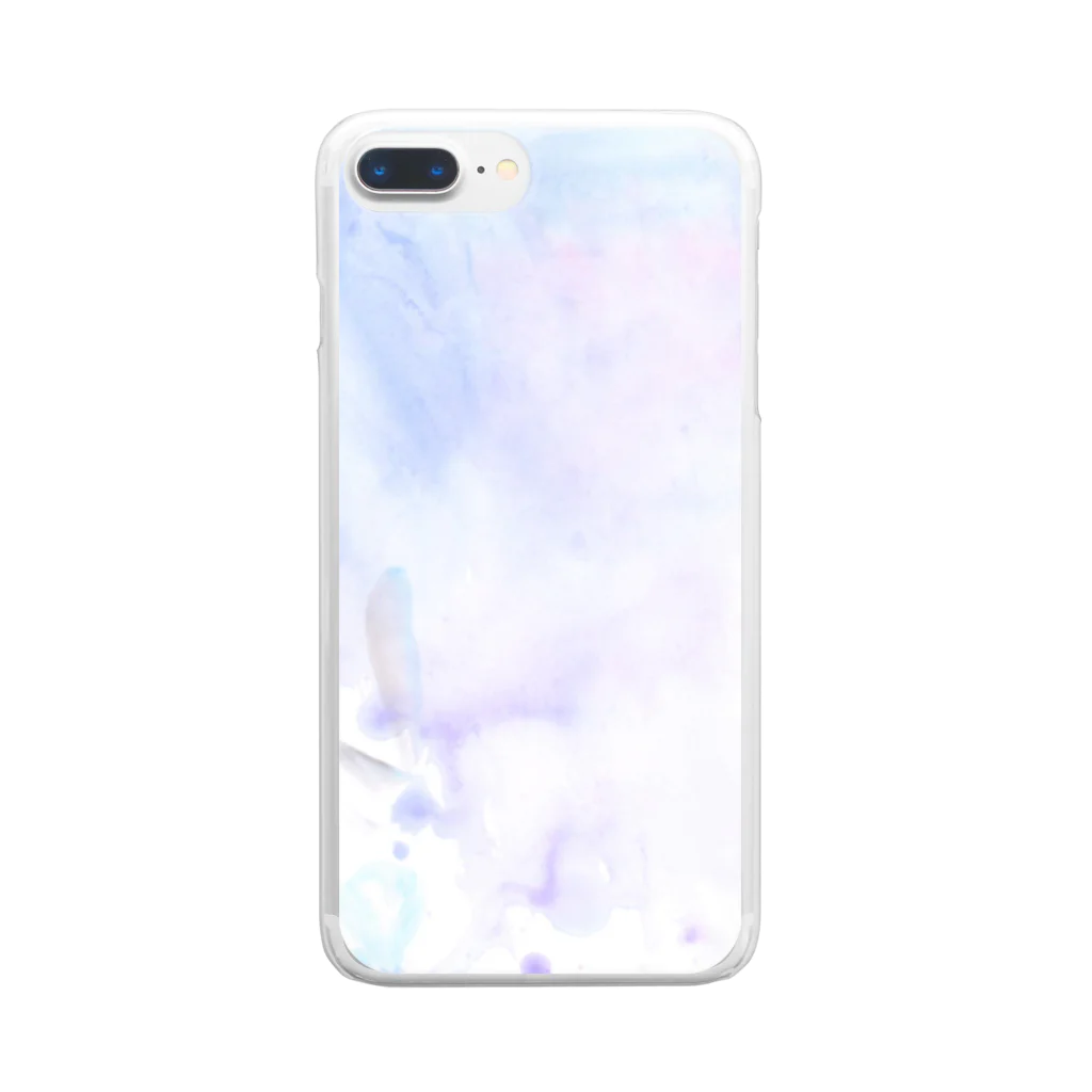 みつあみさんのえのぐあそび Clear Smartphone Case