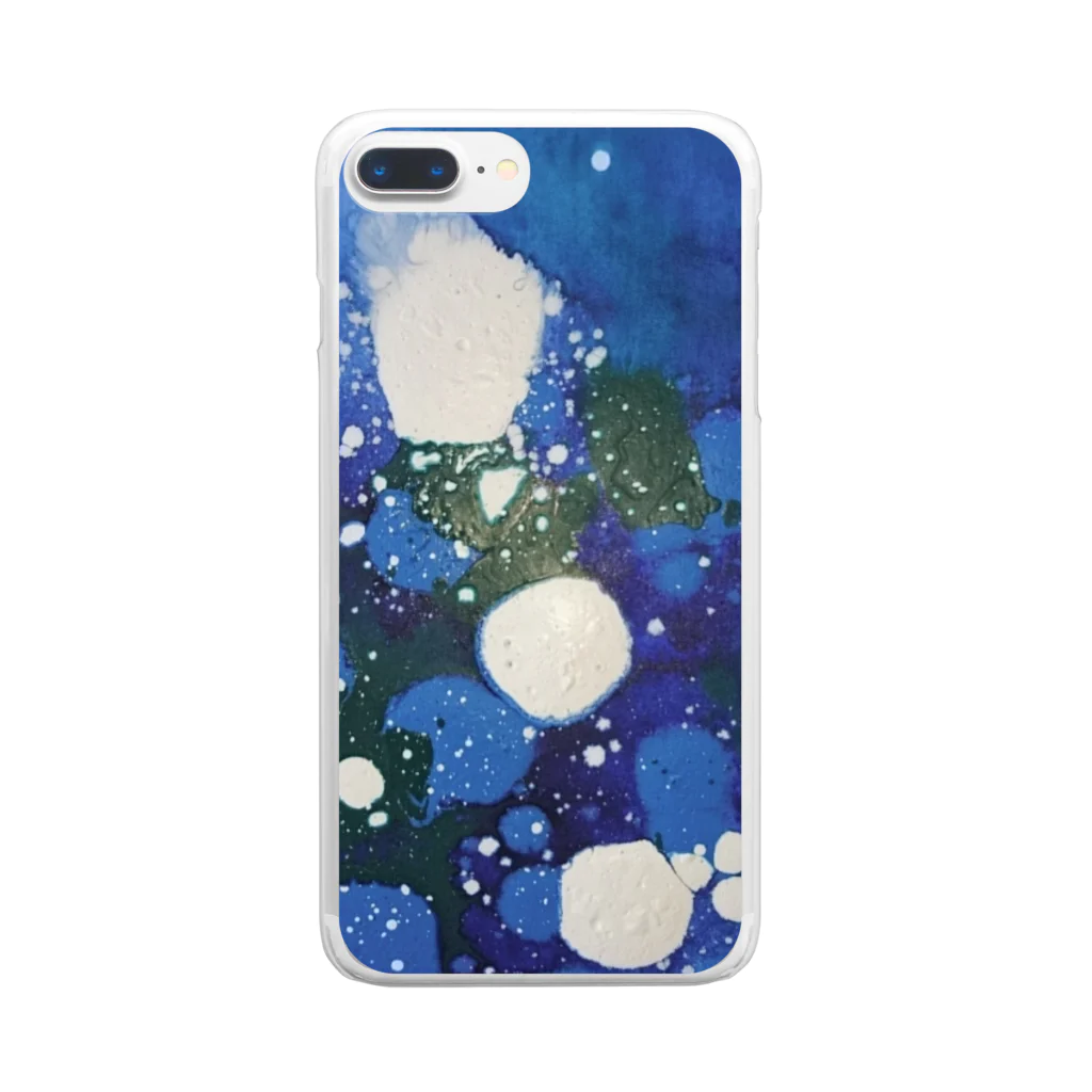 sio100の深海。 Clear Smartphone Case