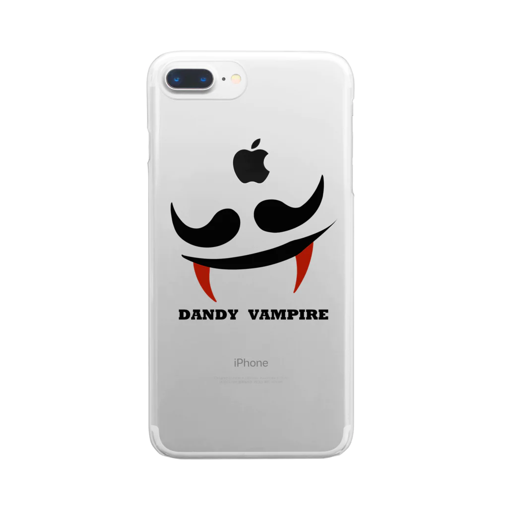 アトリエヱキパのDANDY　VAMPIRE Clear Smartphone Case