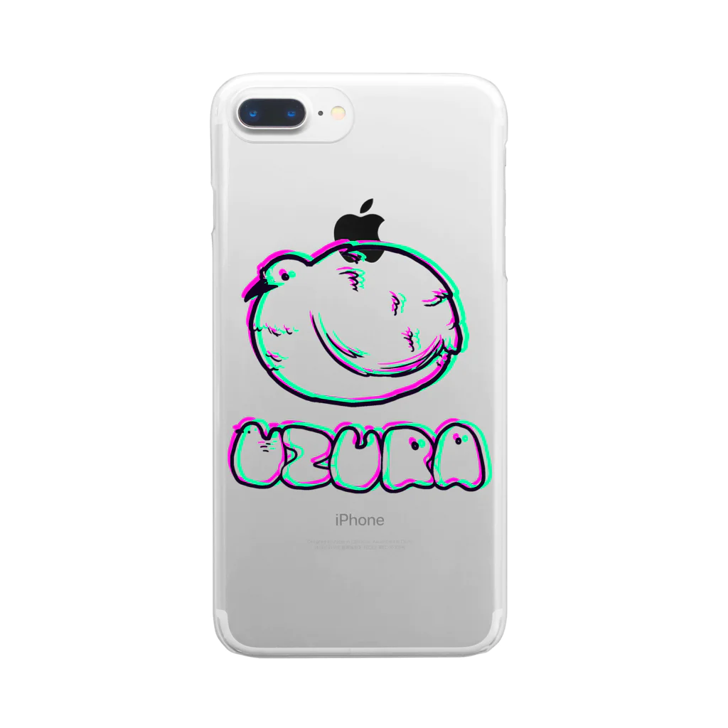 ドリのチカチカうずら Clear Smartphone Case