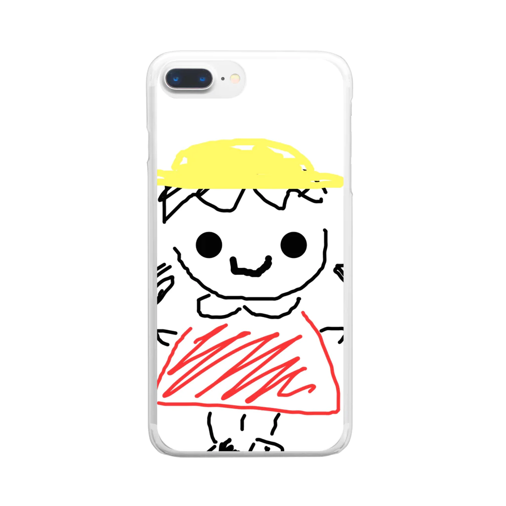 はなたん(14)👻のようちえんじ1 Clear Smartphone Case